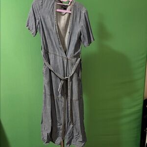 Level 99 Gray Short Sleeve Dress